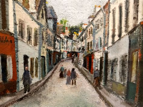 Maurice Utrillo 1883 1955 Rue A Pontoise C1905 Detail Birmingham