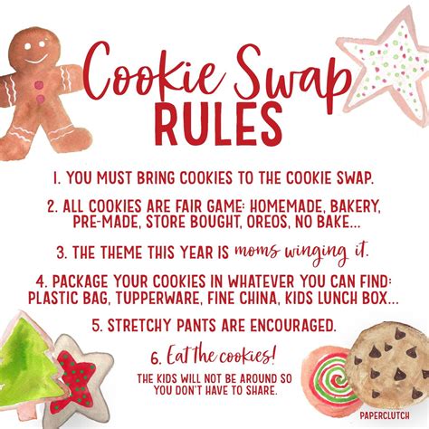 Fun Christmas Cookie Swap Party Idea With Hilarious Rules For Friends