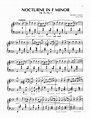 Frederic Chopin "Nocturne, Op. 55, No. 1" Sheet Music PDF Notes, Chords ...