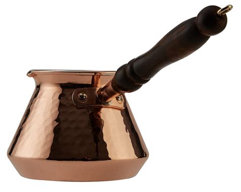 CopperBull THICKEST Solid Hammered Copper Turkish Greek Arabic Coffee