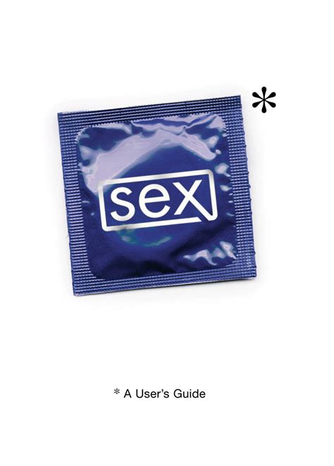 sex a user s guide books and more
