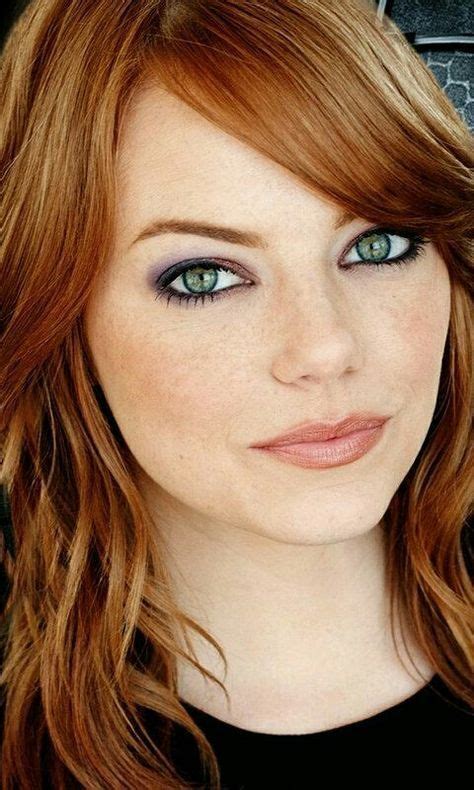 Emma stone ditched her signature red hair and has joined the brunette club. Hair Dark Copper Emma Stone Ideas For 2019 | Wedding ...