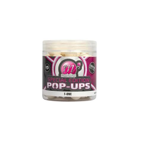 Mainline Special Edition Pop Ups White F One 15mm Eurotacklenl