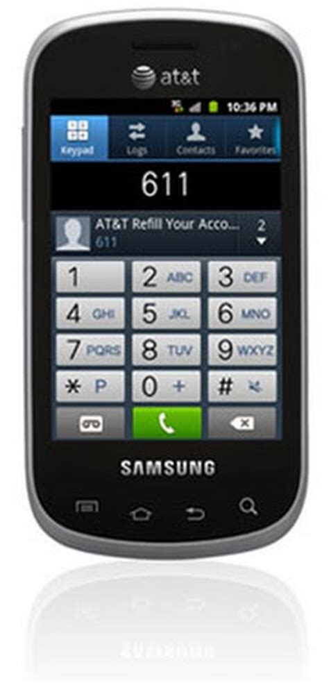 Samsung Galaxy Appeal I827 Actual Size Image