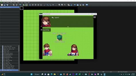 Rpg Maker Mz Tutorial Demo D20 Combat Experimenting With Events Youtube
