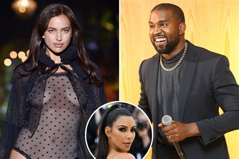 Kanye West And Irina Shayk Dating Rumors Sparked After Us Gossip Site Links Kim Kardashians Ex