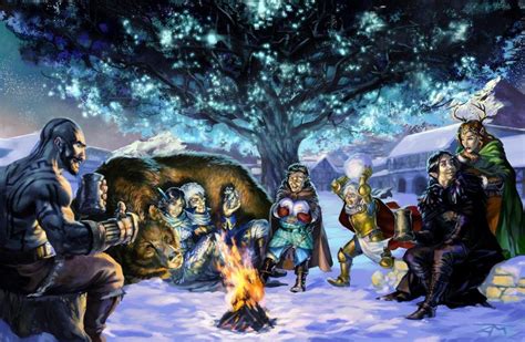 Critical Role Fan Art Gallery Blessings At Winters Crest