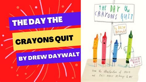 The Day The Crayons Quit 🌈 Drew Daywalt And Oliver Jeffers Read