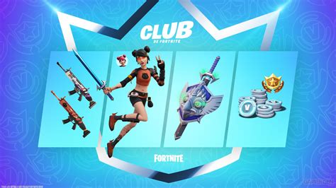 Fortnite Les Cosmétiques Exclusifs Et Les Bonus Du Club De Fortnite D