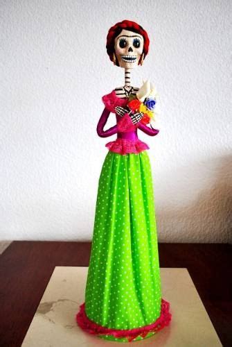 Mexican Folk Crafts Catrinas Paper Mache Frida Kahlo This Series