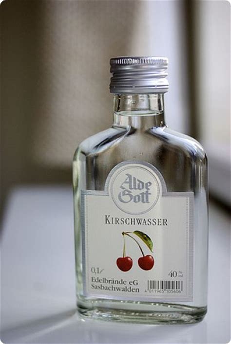 Kirsch Kirschwasser Prosit Cheers It Is Not Sweet Nothing Like German Schnapps Or