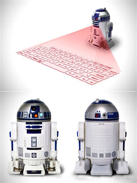 R2 D2 Virtual Laser Keyboard Now Available Doesnt Include The Force
