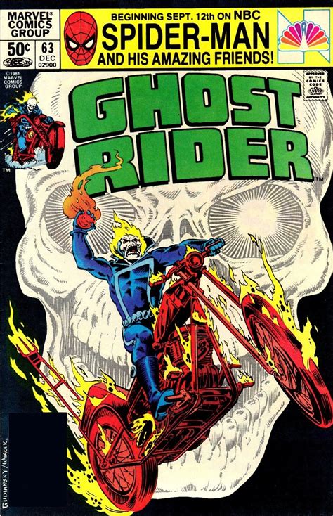 The Marvel Comics Of The 1980s — 1981 82 Ghost Rider Covers 68 By
