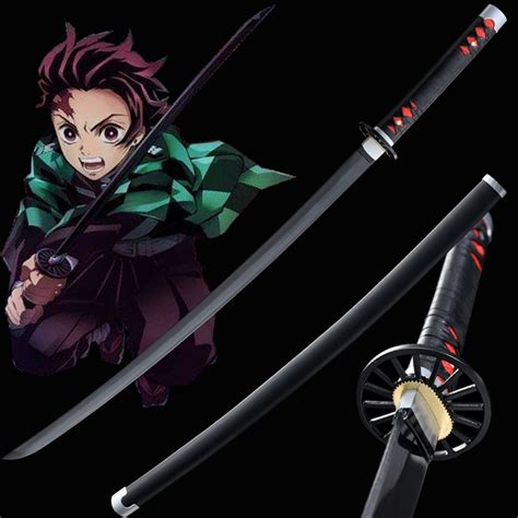 Demon Slayer Sword Kamado Tanjirous Cosplay Props Handmade Blade
