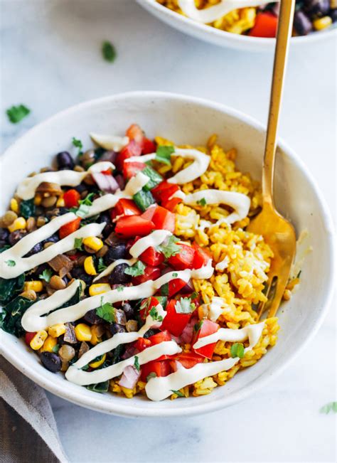 Preheat oven to 425 degrees fahrenheit. Turmeric Rice Burrito Bowls - Making Thyme for Health