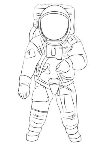Giving your children a compilation of free printable astronaut coloring pages online will keep their inquisitive nature well fed. Buzz Aldrin on the Moon coloring page | Free Printable ...
