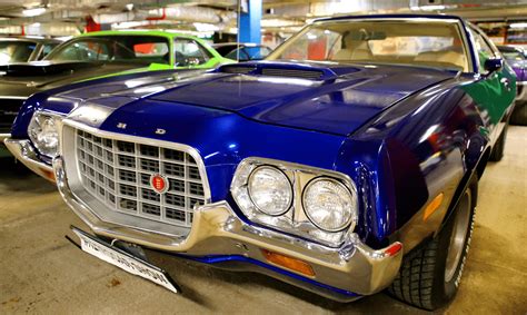 1972 Ford Gran Torino Sport Blue Version All PYRENEES France