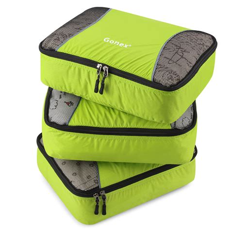 5pcs Waterproof Nylon Storage Bags Packing Cube Travel Luggage