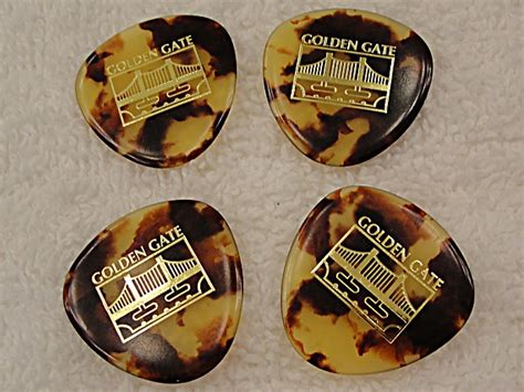 Golden Gate Mp 12 Deluxe Rounded Triangle Mandolin Picks Made Reverb