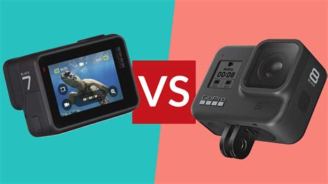 Gopro Hero 7 Black Vs Hero 8 Black Which Action Cam Is Better Value