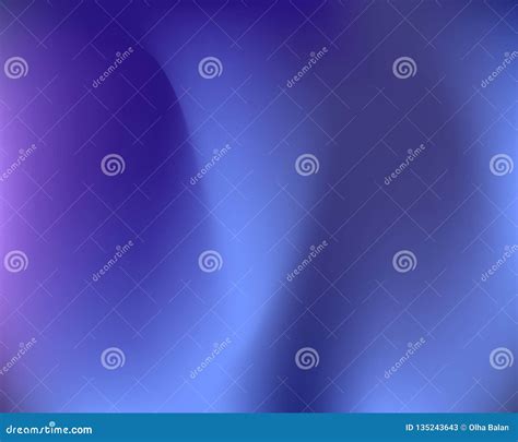 Magic Blue Neon Light Gradient Stock Vector Illustration Of