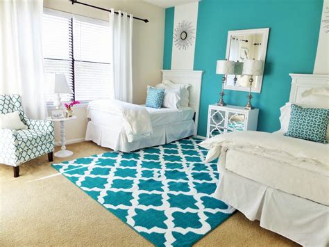 When it comes to decorating a small bedroom, first and foremost, it's important to remember that the layout is putting a storage bench, baskets or even crates at the foot of your bed is a smart way to squeeze in more of. Guest Room: One Room Two Beds - Be My Guest With Denise