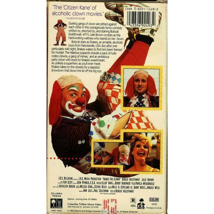 SHAKES THE CLOWN VHS JULIE BROWN BOBCAT GOLDTHWAIT COLUMBIA VIDEO