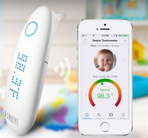 What's neat about this app is icelsius is another great thermometer app for android and iphone which allows you to easily see having a body thermometer is a good idea. App-Connected Thermometers : "ear thermometer"