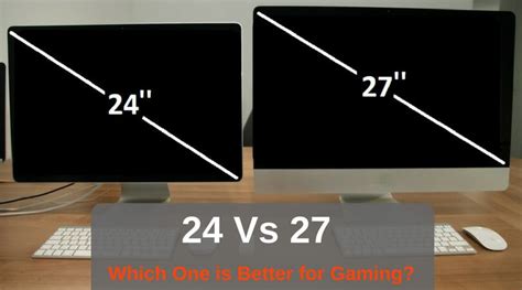 24 Vs 27 Monitor Which One Is Better For Gaming