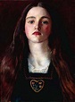 John Everett Millais Portrait of Sophy Gray 1857 Canvas | Etsy