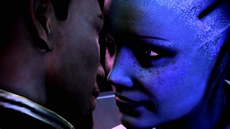 Mass Effect 3 Romantic Scene With Liara 1080p Youtube