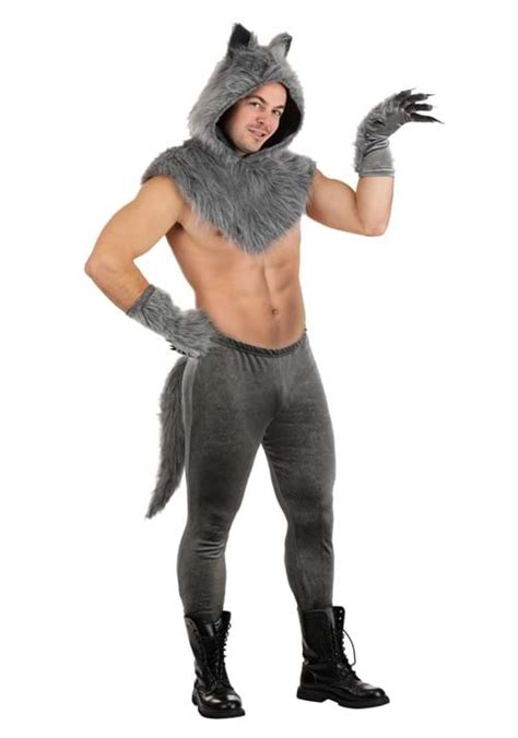 sexy wolf men s costume