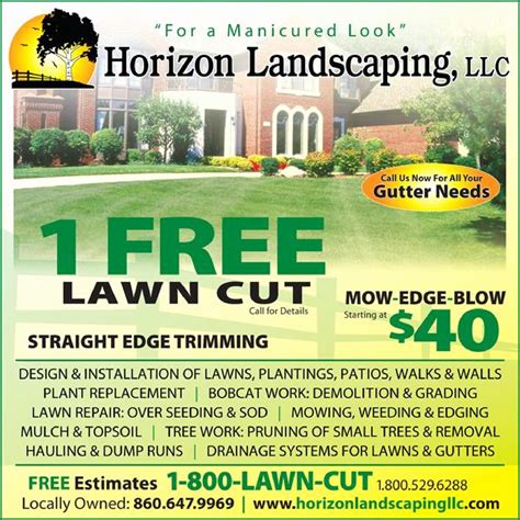 Free Printable Lawn Care Flyers

