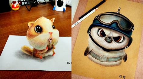 Cute And Funny Drawing Artworks By Chinese Artist Oliudio 99inspiration