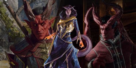 Baldurs Gate 3 Tieflings Are A Perfect Representation Of The Dungeons