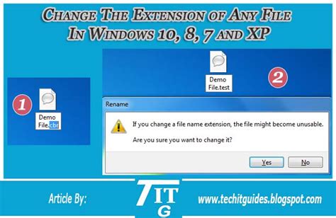 How To Change File Extension In Windows 10 8 7 And Xp