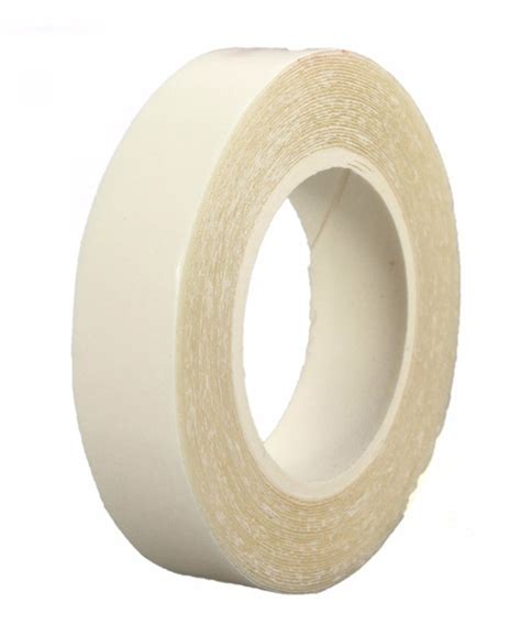 Cheap 1cm X 3m Double Sided Adhesive White Tape Human Wig Adhesive Glue