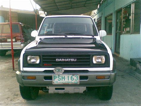1991 MODEL DAIHATSU FEROZA SE 4X4 FOR SALE From Manila Metropolitan