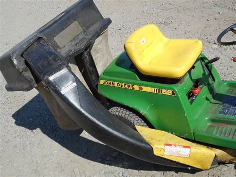 John Deere 68 Riding Lawn Mower Wit Le Lawn Equipment 8 K Bid