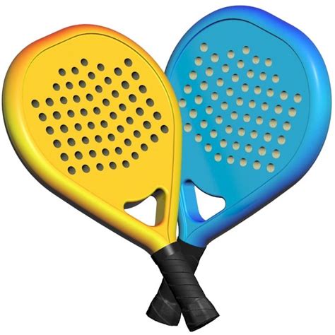 Paddle tennis rackets for players of all levels initiation level: 3d model paddle racket