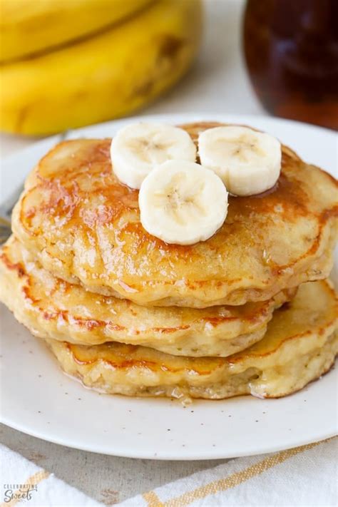Banana Pancake Recipe Celebrating Sweets