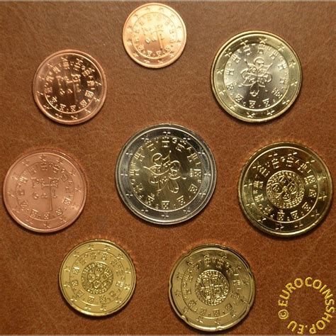 Eurocoin Eurocoins Portugal 2019 Set Of 8 Coins Unc