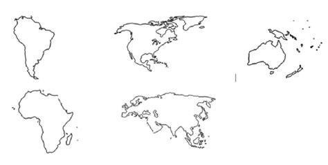 Continentes Para Recorte Download Scientific Diagram