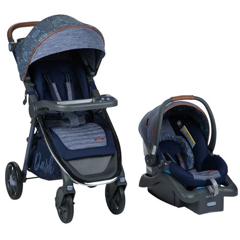 Monbebe Dash Travel System Stroller And Infant Car Seat Boho Walmart