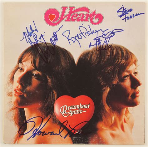 Lot Detail Heart Signed Dreamboat Annie Album
