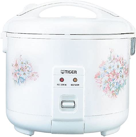 Tiger 5 5 Cup JNP 1000 White Electric Heating Rice Cooker With