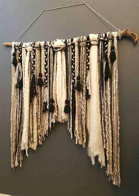 Tub dyeing basics use this method to dye fabric or clothing, made of natural fibers one uniform or solid color. Large Black and Tan Macrame Wall Hanging Bohemian Home ...