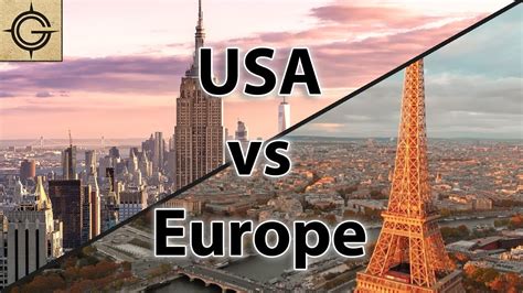 American Cities Vs European Cities Whats The Difference Youtube