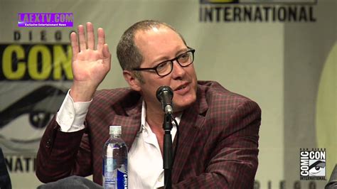 James Spader Comic Con Avengers Age Of Ultron Youtube