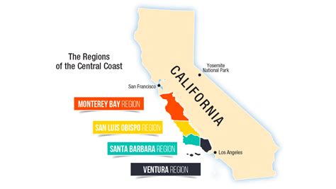 Where Is The Central Coast California Central Coast